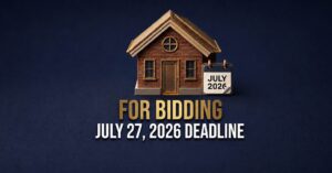 BDO Foreclosed Properties For Bidding (July 27, 2026 deadline)