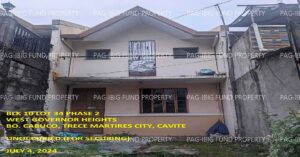 Pag-IBIG Foreclosed Row House - Lot 34 Blk. 10 Phase 2 WEST GOVERNOR HEIGHTS CABUCO, CITY OF TRECE MARTIRES, CAVITE, 4109 - Negotiated Sale on Jun. 15, 2026 - Jun. 19, 2026