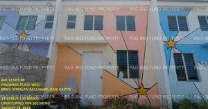 Pag-IBIG ROPA # 815202407220139 - Lot 40 Blk. 12 PAGSINAG PLACE WEST TIMALAN BALSAHAN, NAIC, CAVITE, 4110 - Negotiated Sale on Jul. 6, 2026 - Jul. 10, 2026