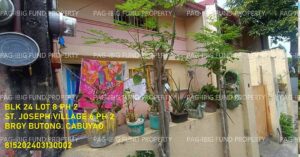 Pag-IBIG ROPA # 815202403130002 - Lot 8 Blk. 24 Phase 2 ST JOSEPH VILLAGE 6 BUTONG, CITY OF CABUYAO, LAGUNA, 4025 - 2nd Public Auction on Jun. 22, 2026 - Jun. 26, 2026 (Occupied)