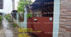 Pag-IBIG ROPA # 815202505230021 - Lot 18 Blk. 16 Phase 2E GOLDEN CITY-STA ROSA DILA, CITY OF SANTA ROSA, LAGUNA, 4026 - 1st Public Auction on Jun. 22, 2026 - Jun. 26, 2026 (Occupied)