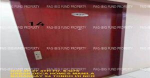 Pag-IBIG ROPA # 815202508200087 - Unit 4F-27 4TH - UNIT 4F-27 Flr 6-Q75 URBAN DECA HOMES MANILA BARANGAY 94, TONDO I/II, NCR, CITY OF MANILA, FIRST DISTRICT, 1012 - Negotiated Sale on Jun. 22, 2026 - Jun. 26, 2026