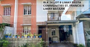 Pag-IBIG ROPA # 842202312300013 - Lot 8 Blk. 24 FIESTA COMMUNITIES - LIMAY BATAAN ST. FRANCIS II, LIMAY, BATAAN, 2103 - 2nd Public Auction on Jul. 6, 2026 - Jul. 10, 2026 (Occupied)
