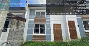 Pag-IBIG ROPA # 842202312280013 - Lot 20 Blk. 14 ABUCAY RESIDENCES MABATANG, ABUCAY, BATAAN, 2114 - Negotiated Sale on Jul. 6, 2026 - Jul. 10, 2026