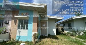 Pag-IBIG ROPA # 840202407200028 - Lot 09 Blk. 11 FIESTA COMMUNITIES - HERMOSA BALSIC, HERMOSA, BATAAN, 2111 - Negotiated Sale on Jul. 6, 2026 - Jul. 10, 2026