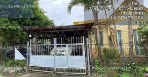 Pag-IBIG ROPA # 804019071600204 - Lot 2 Blk. 5 VILLA GENEROSA SUBDIVISION ESTRADA (CALINGCUAN), CAPAS, TARLAC, 2315 - 2nd Public Auction on Jul. 6, 2026 - Jul. 10, 2026 (Occupied)