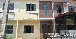 Pag-IBIG ROPA # 840202604130039 - Lot 11 Blk. 14 Phase 1 THE BALANGA RESIDENCES CUPANG PROPER, BALANGA CITY, BATAAN, 2100 - 2nd Public Auction on Jul. 6, 2026 - Jul. 10, 2026