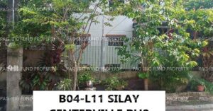 Pag-IBIG ROPA # 859202410260078 - Lot 11 Blk. 4 SILAY CENTERVILLE BARANGAY V (POB.), SILAY CITY, NEGROS OCCIDENTAL, - 1st Public Auction on Jun. 22, 2026 - Jun. 26, 2026 (Occupied)
