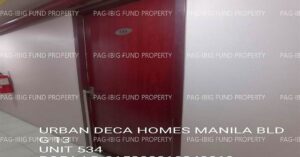 Pag-IBIG ROPA # 815202310240019 - Unit 5F-34 5TH Flr. 13-Q75 URBAN DECA HOMES MANILA BARANGAY 94, TONDO I/II, NCR, CITY OF MANILA, FIRST DISTRICT, 1012 - Negotiated Sale on Jul. 27, 2026 - Jul. 31, 2026