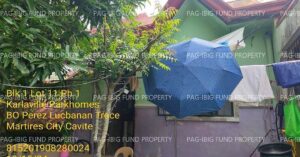 Pag-IBIG ROPA # 815201908280024 - Lot 11 Blk. 1 Phase 1 KARLAVILLE PARKHOMES PEREZ (LUCBANAN), CITY OF TRECE MARTIRES, CAVITE, 4109 - Negotiated Sale on Jul. 27, 2026 - Jul. 31, 2026 (Occupied)