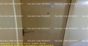 Pag-IBIG ROPA # 815202411270031 - Unit 0225 2ND Flr. P URBAN DECA HOMES ORTIGAS ROSARIO, CITY OF PASIG, NCR, SECOND DISTRICT, 1609 - Negotiated Sale on Jul. 27, 2026 - Jul. 31, 2026 (Occupied)