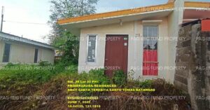 Pag-IBIG ROPA # 815202505300083 - Lot 30 Blk. 20 Phase 1 PRIMERAROSA RESIDENCES SANTA TERESITA, CITY OF STO. TOMAS, BATANGAS, 4234 - Negotiated Sale on Jul. 27, 2026 - Jul. 31, 2026 (Occupied)
