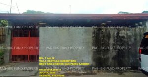 Pag-IBIG ROPA # 815202506250111 - Lot 12 Blk. 7 VILLA CASTILLO SUBDIVISION SAN VICENTE, CITY OF SAN PEDRO, LAGUNA, 4023 - 1st Public Auction on Jul. 27, 2026 - Jul. 31, 2026 (Occupied)
