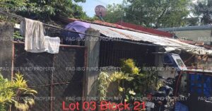 Pag-IBIG ROPA # 859202305140001 - Lot 03 Blk. 21 SAN DIONISIO SUBDIVISION ESTEFANIA, BACOLOD CITY, NEGROS OCCIDENTAL, 6100 - Negotiated Sale on Jul. 27, 2026 - Jul. 31, 2026 (Occupied)